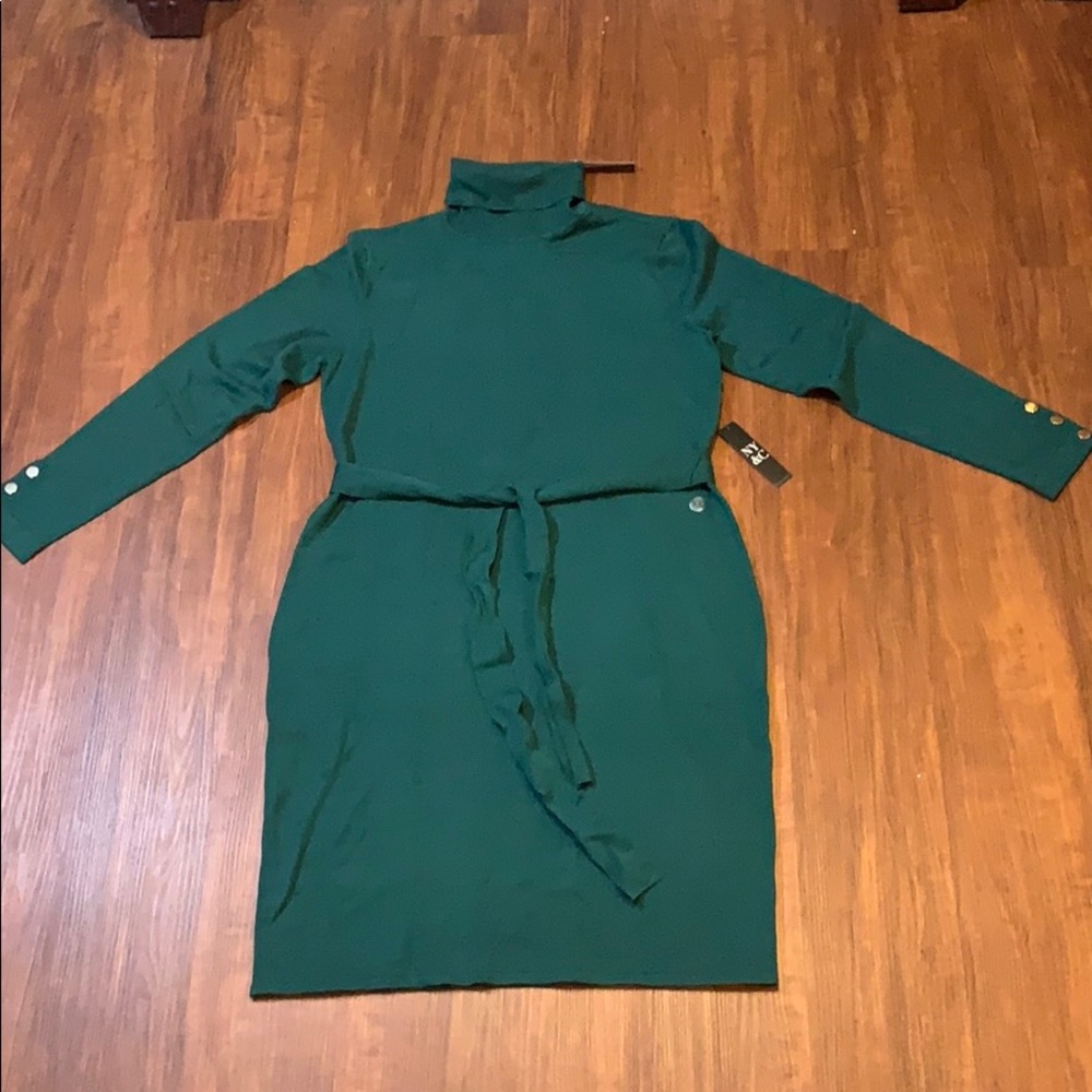 Keep It Simple Green Dress